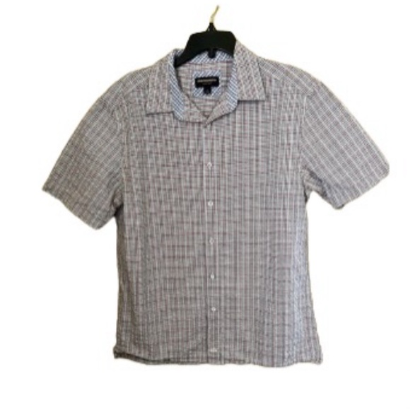 Johnston & Murphy Other - Johnston & Murphy Plaid Button Down Shirt Size L Holiday Occasion Casual Office